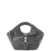 Women Iceberg Alias Leather Handbag With Logo Monogram