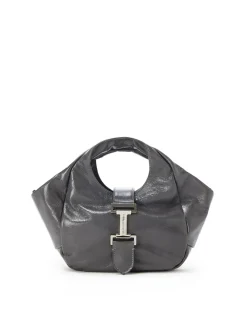 Women Iceberg Alias Leather Handbag With Logo Monogram
