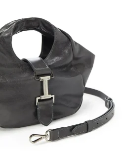 Women Iceberg Alias Leather Handbag With Logo Monogram