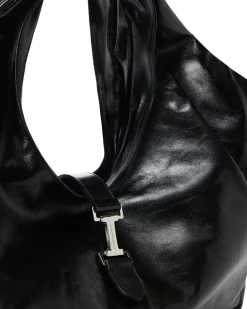 Women Iceberg Alias Leather Shopping Bag With Logo Monogram