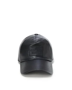Women Iceberg Baseball Cap In Imitation Leather