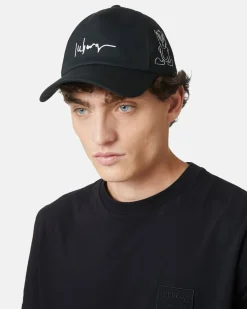 Iceberg Baseball Cap With Bear Graphic Logo