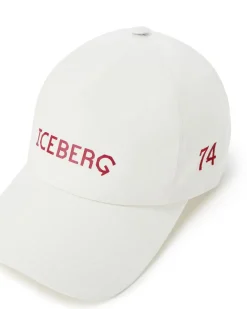 Iceberg Baseball Cap With Contrasting Logo