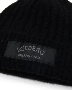 Women Iceberg Beanie With Logo