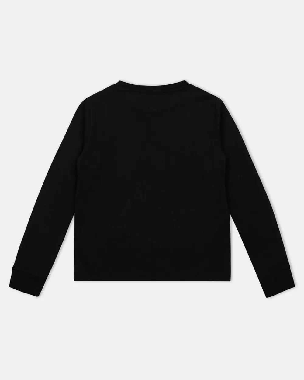Kids Iceberg Black Crewneck Sweatshirt With Studs And Logo