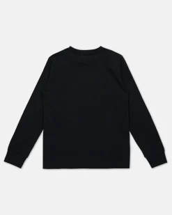 Kids/BOY Iceberg Black Crewneck Sweatshirt With Logo