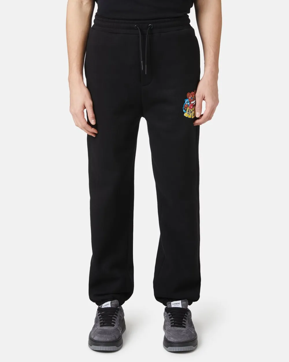Iceberg Black Fleece Joggers