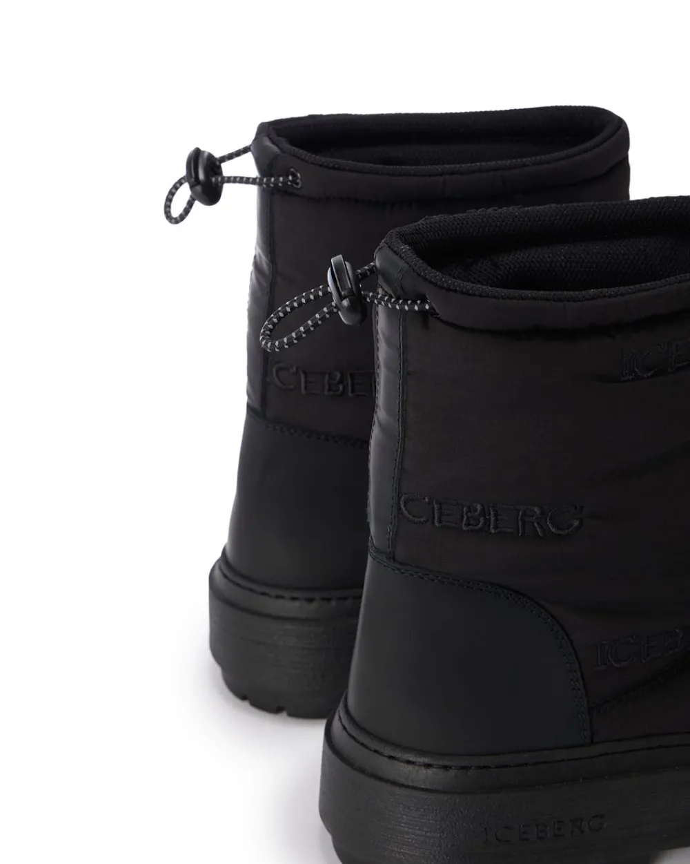 Women Iceberg Black Mountain Boots