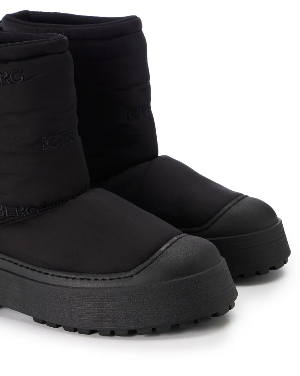 Women Iceberg Black Mountain Boots