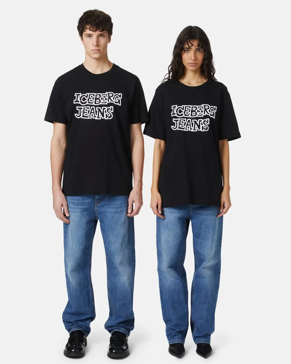 Women Iceberg Black T-shirt From The Re-Edit Collection