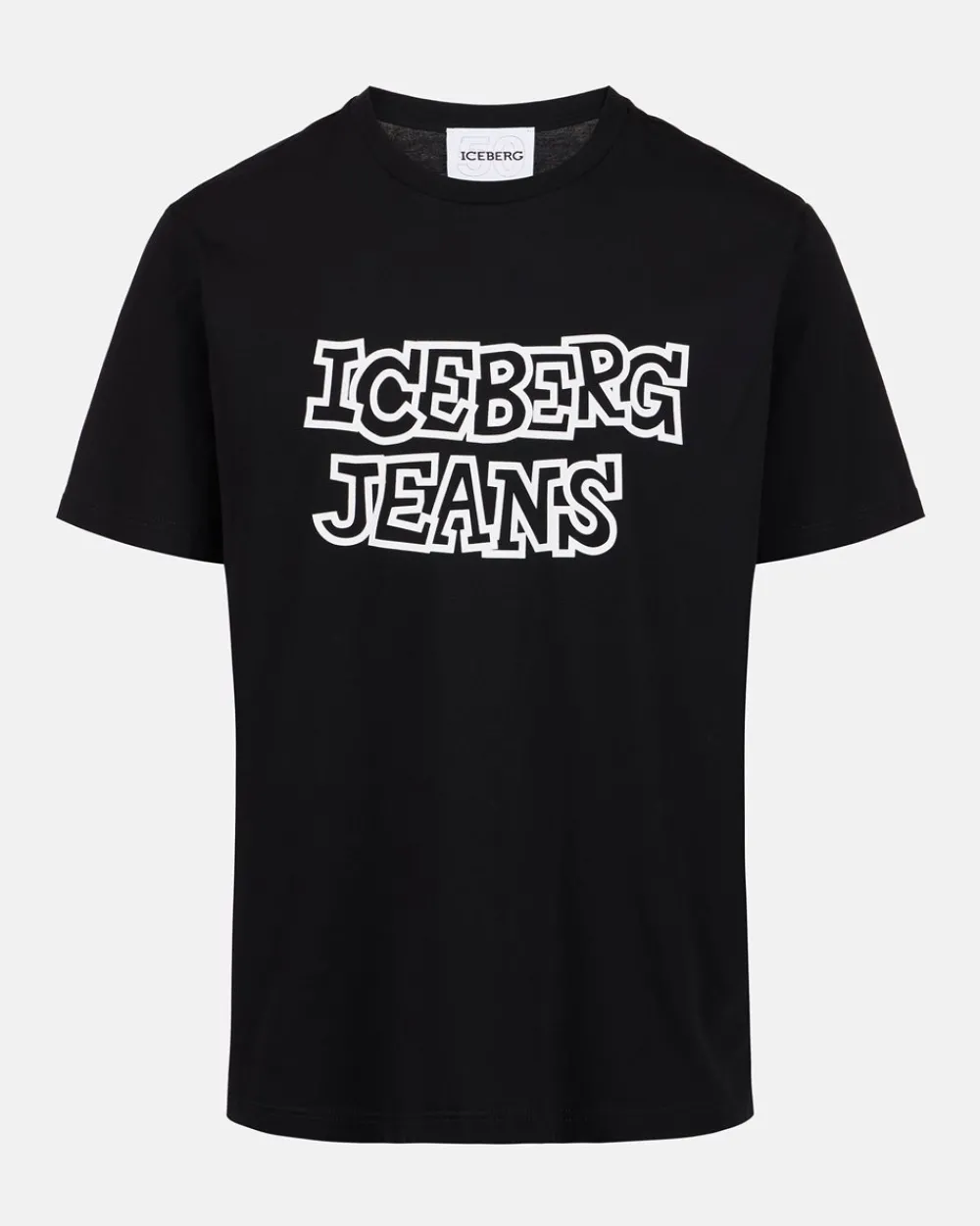 Women Iceberg Black T-shirt From The Re-Edit Collection