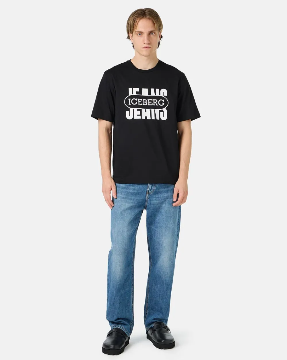 Women Iceberg Black T-shirt From The Re-Edit Collection