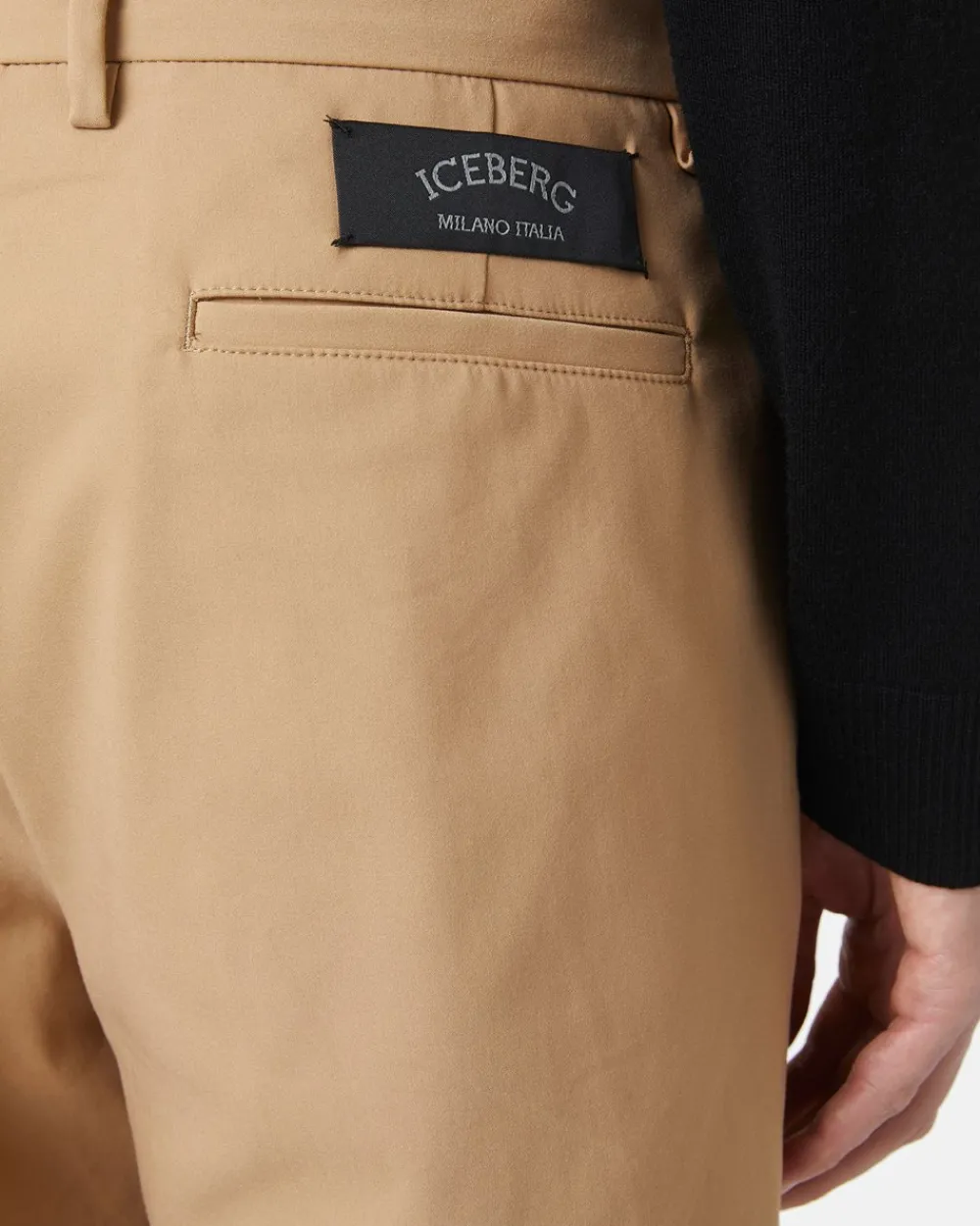 Iceberg Classic Trousers In Technical Fabric