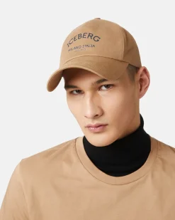 Iceberg Cotton Gabardine Baseball Cap