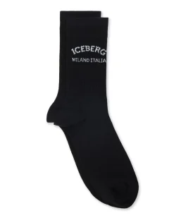 Iceberg Cotton Socks With Logo