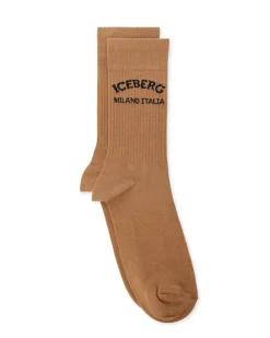 Iceberg Cotton Socks With Logo