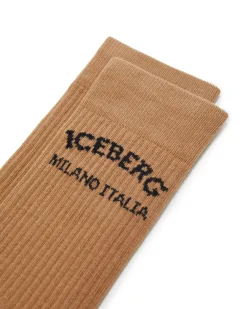 Iceberg Cotton Socks With Logo