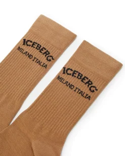 Iceberg Cotton Socks With Logo