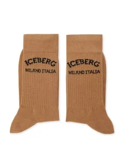 Iceberg Cotton Socks With Logo