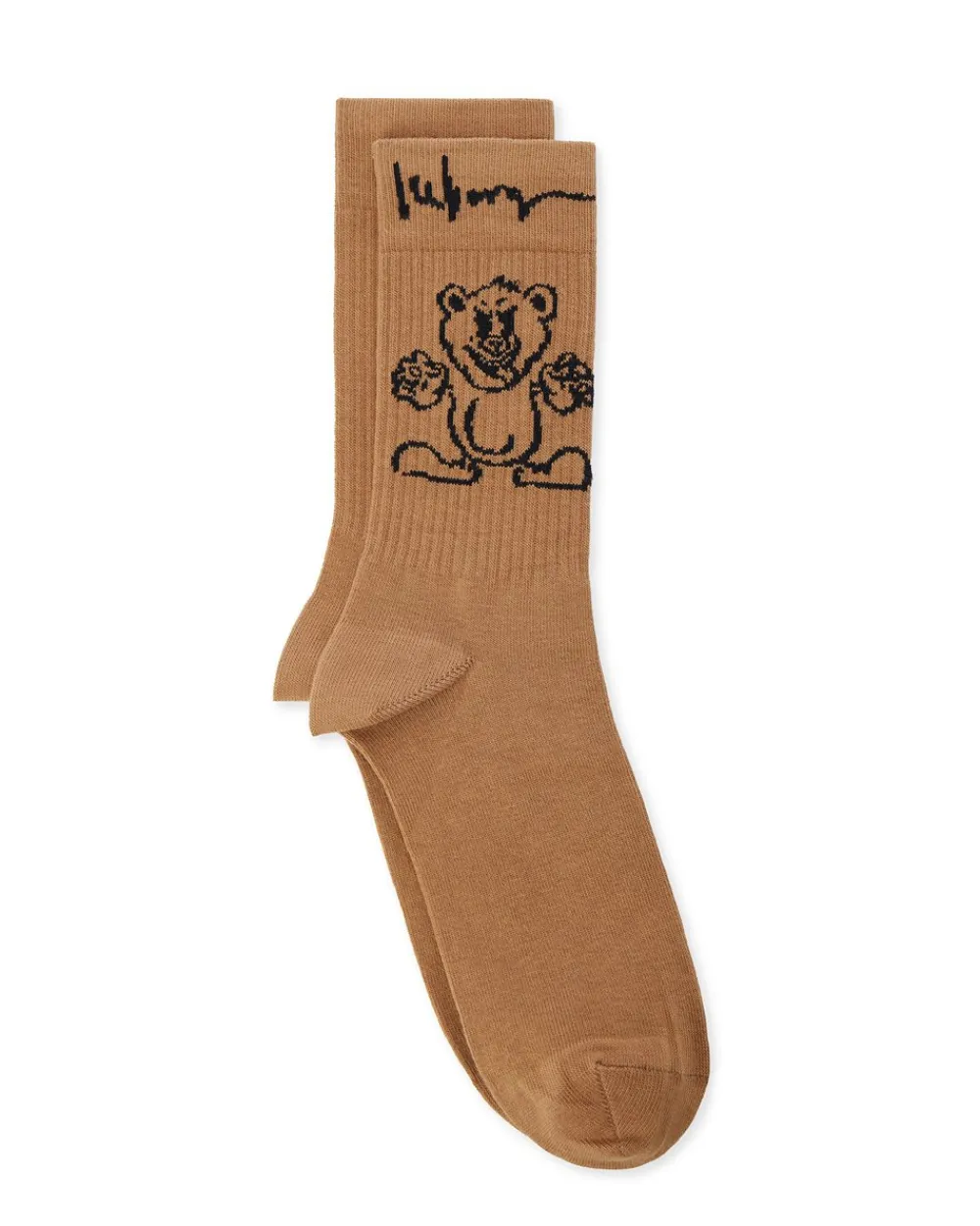 Iceberg Cotton Sock With Bear Logo And Graphics