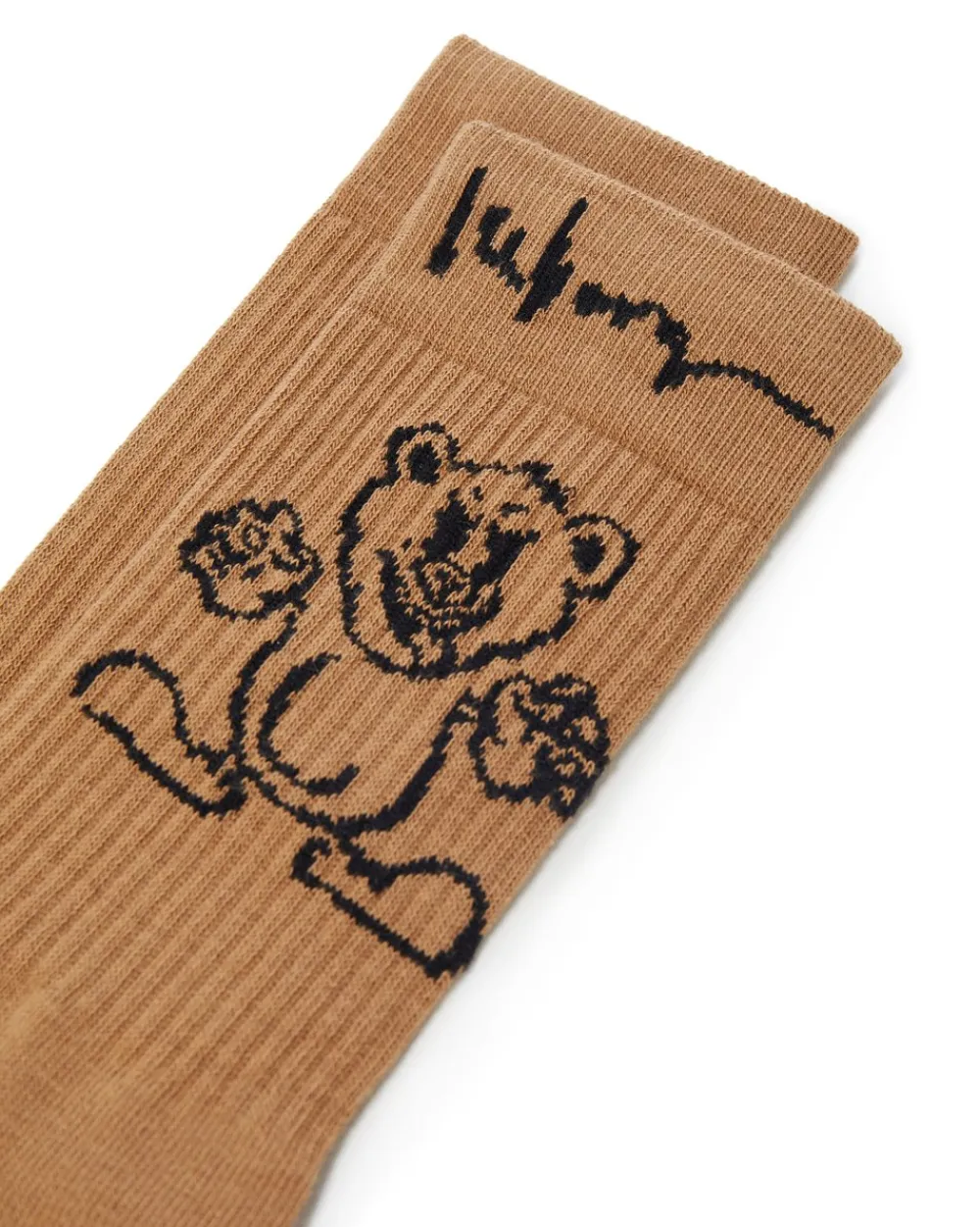 Iceberg Cotton Sock With Bear Logo And Graphics