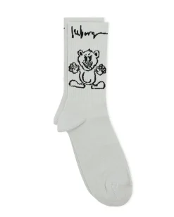 Iceberg Cotton Sock With Bear Logo And Graphics