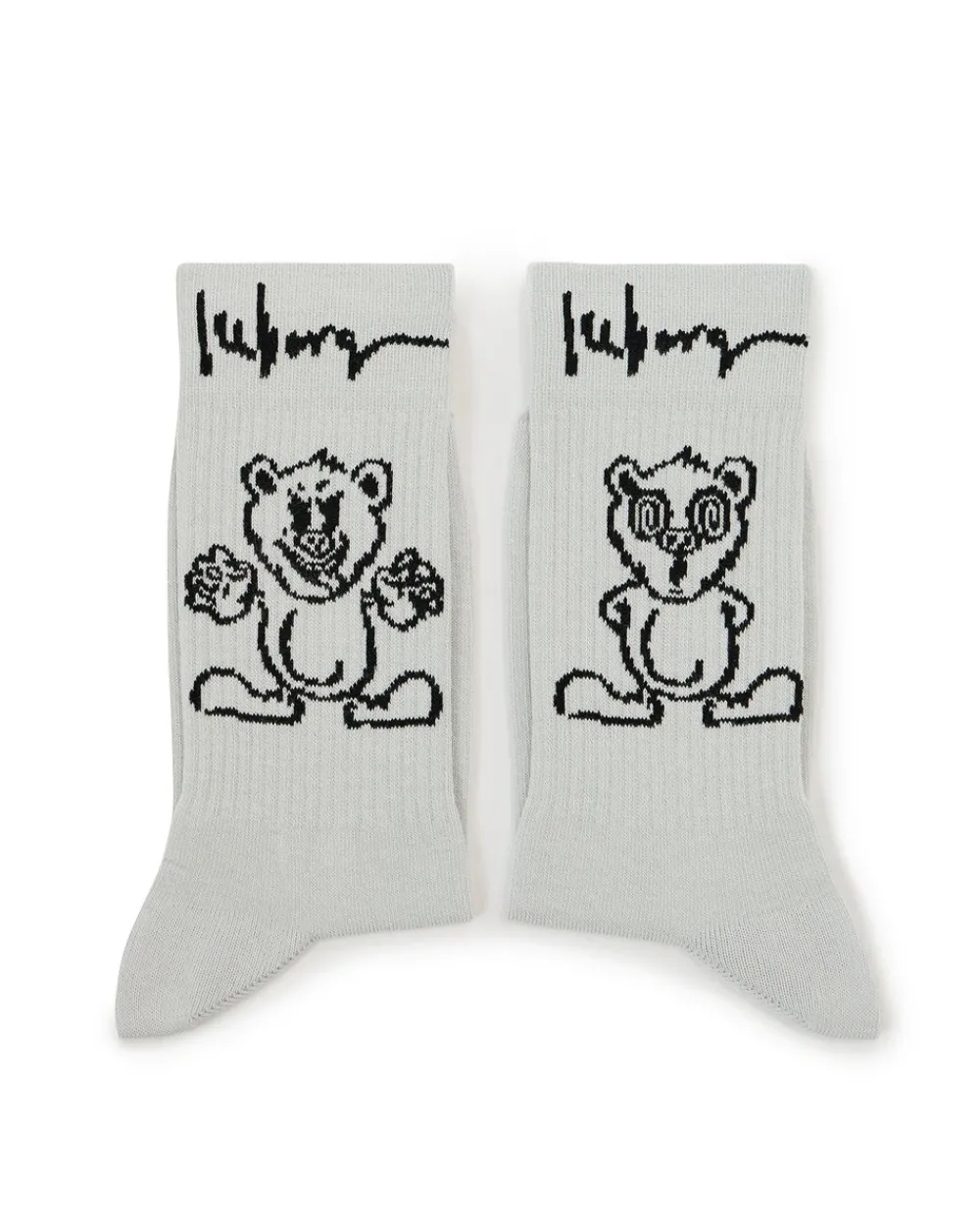 Iceberg Cotton Sock With Bear Logo And Graphics