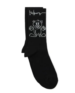 Iceberg Cotton Sock With Bear Logo And Graphics