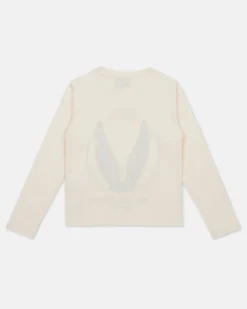 Kids Iceberg Cream Crewneck Sweatshirt With Looney Tunes Graphics And Logo