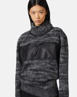 Women Iceberg Crew-neck Sweater In Shaved Wool Blend