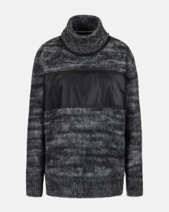 Women Iceberg Crew-neck Sweater In Shaved Wool Blend