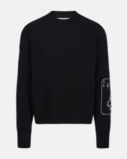 Iceberg Crew-neck Sweater With Embroidered Logo