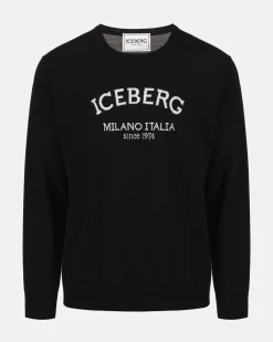 Iceberg Crew-neck Sweater With Logo