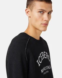Iceberg Crew-neck Sweater With Logo