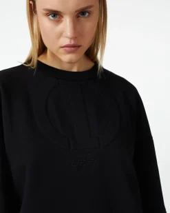 Women Iceberg Crew-neck Sweatshirt In Technical Cotton