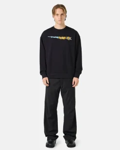Iceberg Crewneck Sweatshirt With Garfield Print