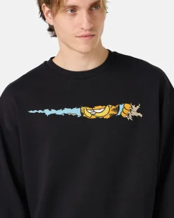 Iceberg Crewneck Sweatshirt With Garfield Print