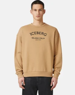 Iceberg Crew-neck Sweatshirt With Logo