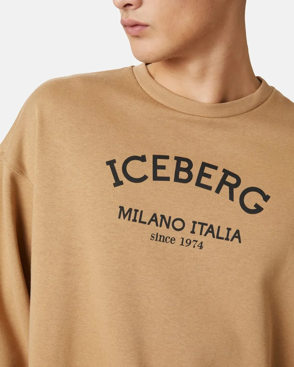 Iceberg Crew-neck Sweatshirt With Logo