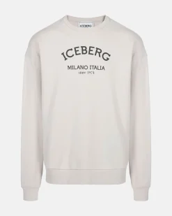 Iceberg Crew-neck Sweatshirt With Logo