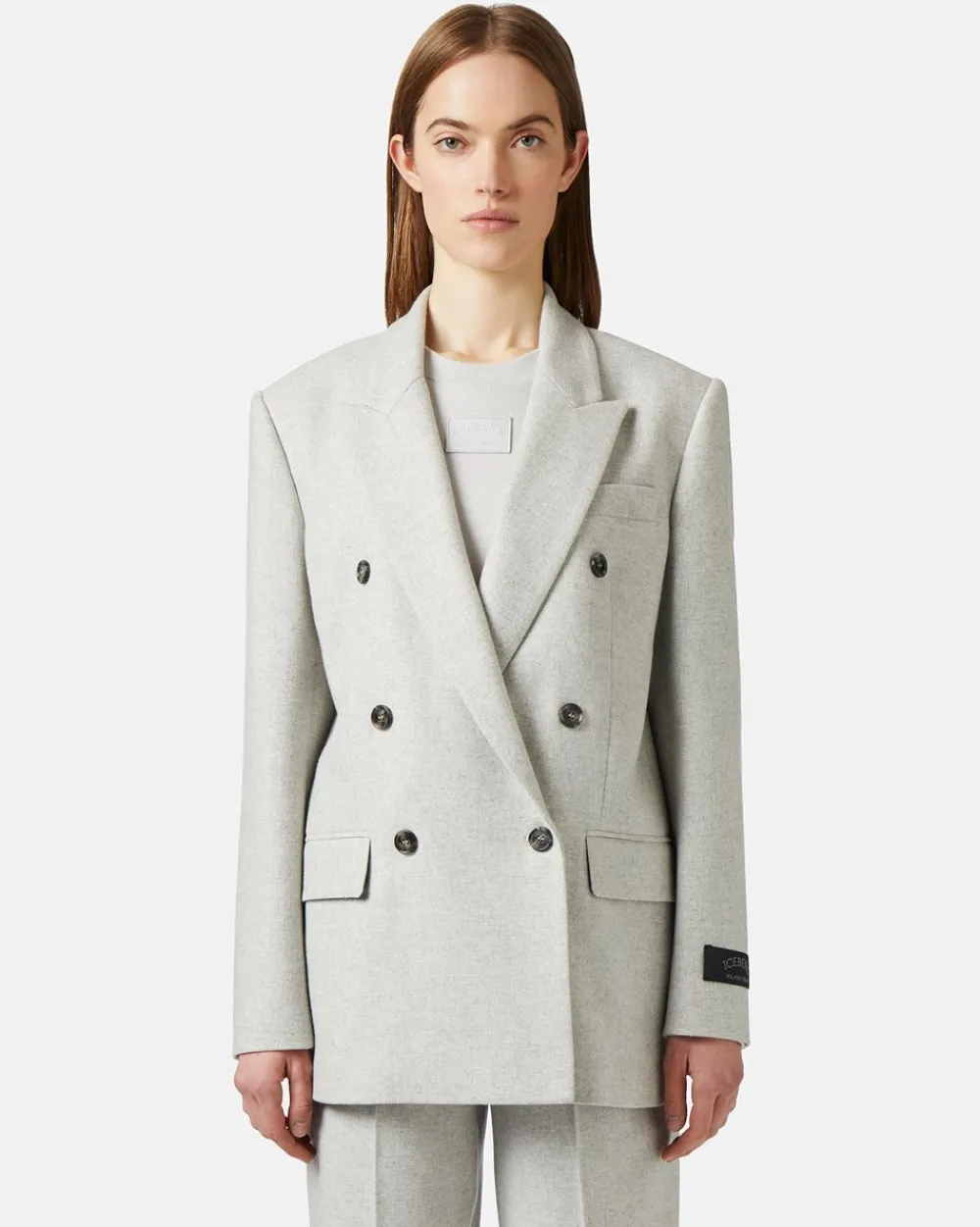Women Iceberg Double Jacket In Flannel