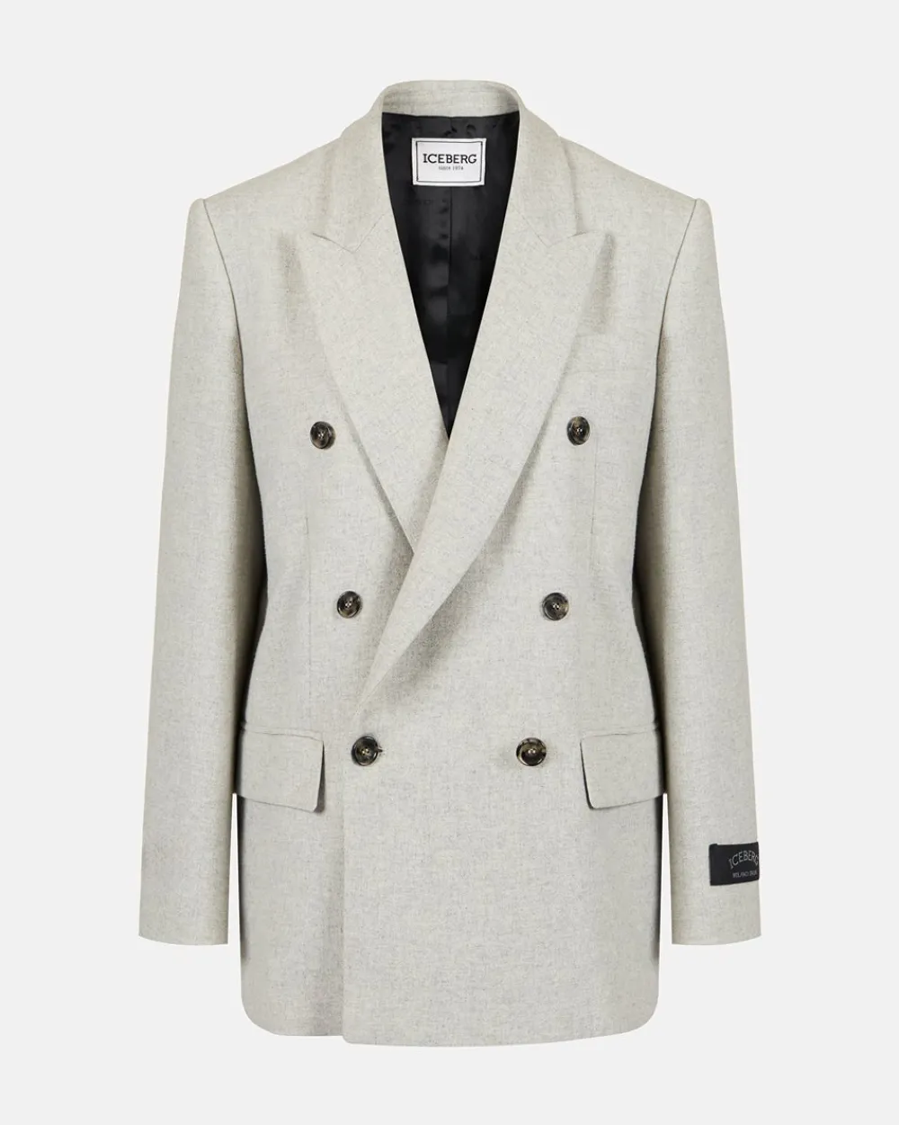 Women Iceberg Double Jacket In Flannel