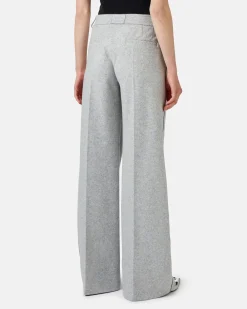 Women Iceberg Double Technical Cloth Trousers