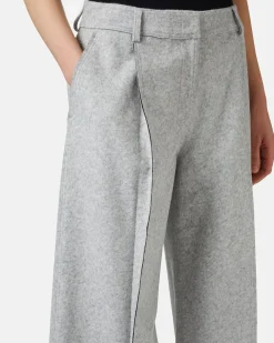 Women Iceberg Double Technical Cloth Trousers