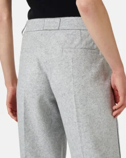 Women Iceberg Double Technical Cloth Trousers