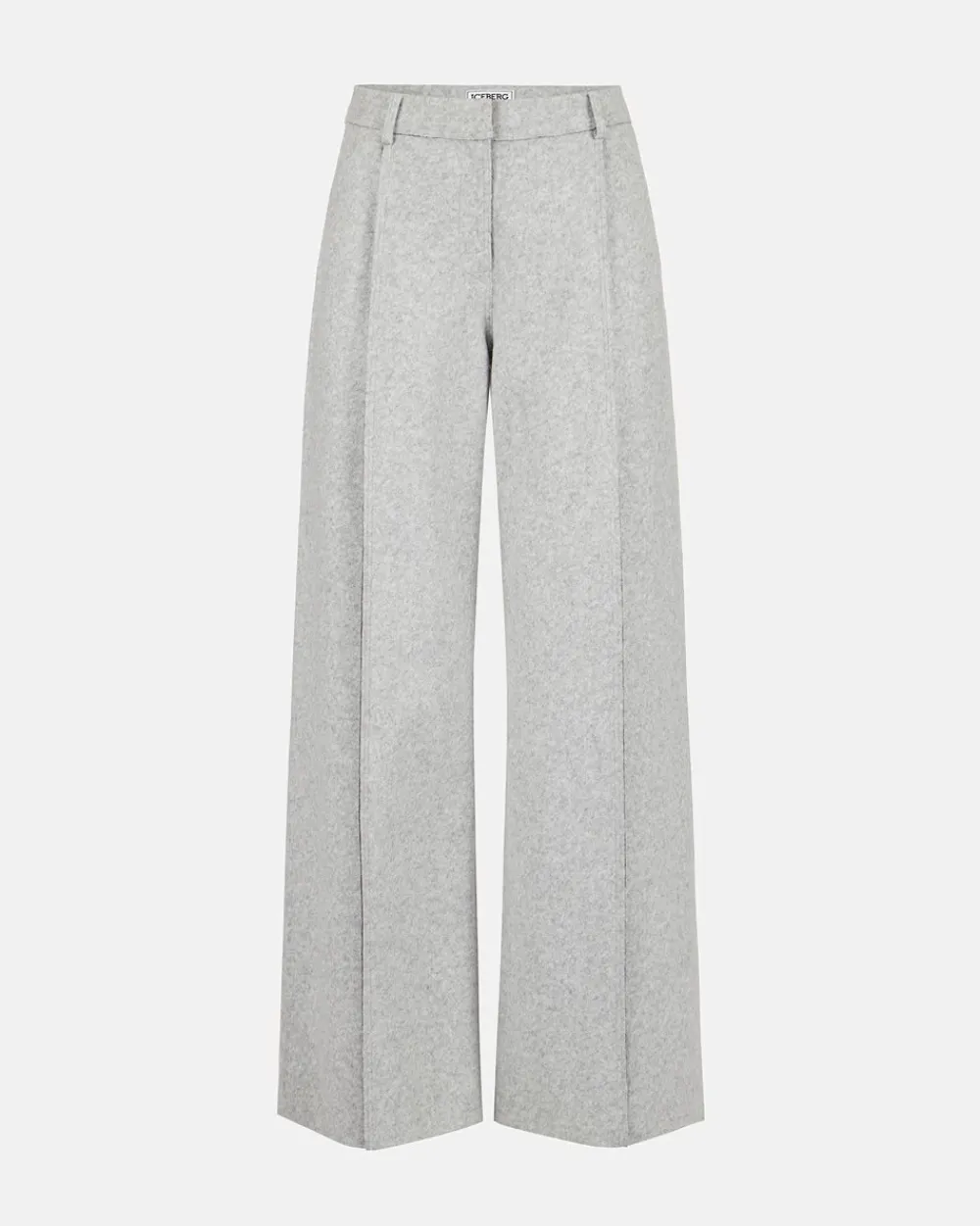 Women Iceberg Double Technical Cloth Trousers