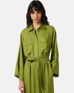Women Iceberg Dress With Snake Design