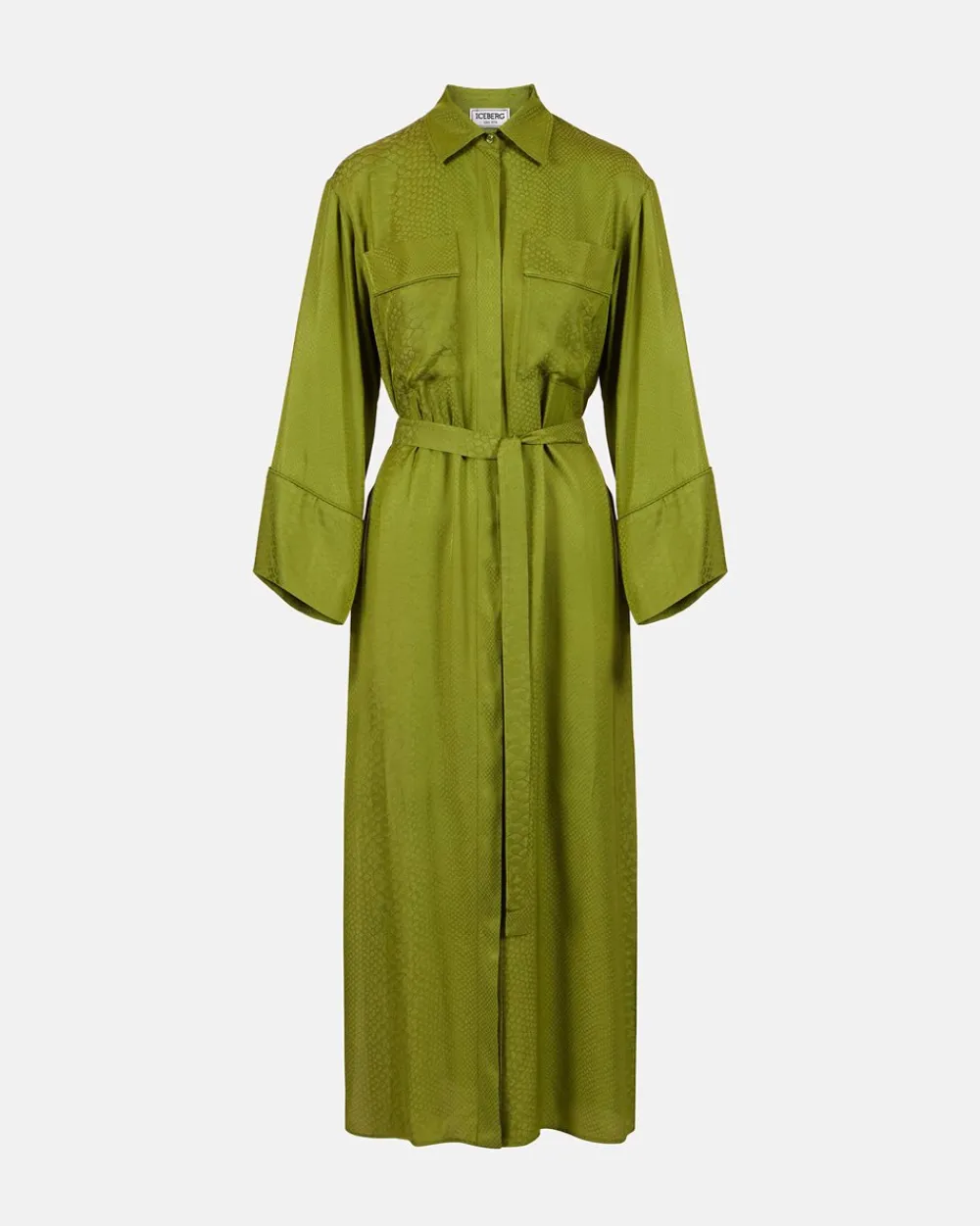 Women Iceberg Dress With Snake Design