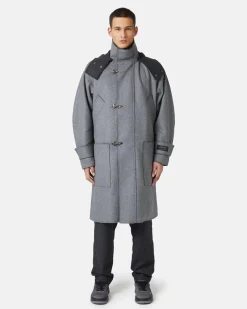 Iceberg Duffle Coat In Double Cloth