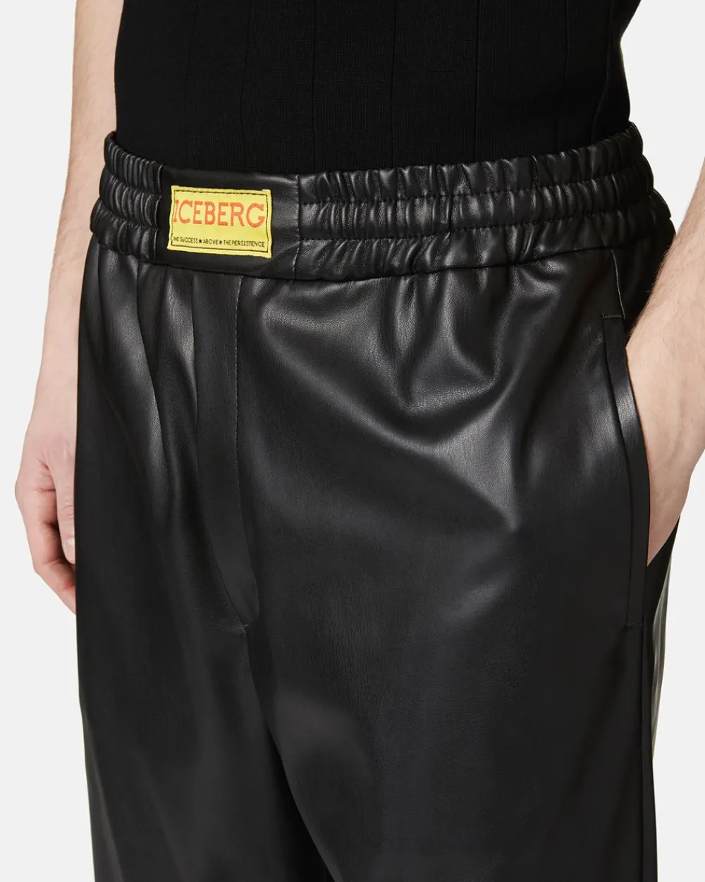 Iceberg Eco-leather Joggers